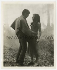 5x374 GREEN MANSIONS deluxe 8.25x10 still 1959 Audrey Hepburn & Anthony Perkins as the young lovers!