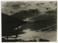 5x392 HELL'S ANGELS 7x9.5 still 1930s wonderful image of WWI airplanes in flight, Howard Hughes