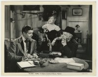 5x408 HONKY TONK 8x10.25 still 1941 Claire Trevor between Clark Gable & Frank Morgan with money!