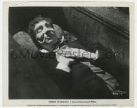 5x412 HORROR OF DRACULA 8x10.25 still 1958 close up of vampire John Van Eyssen in coffin!