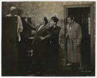 5x413 HOT SPOT 7.25x9.25 still 1932 Muriel Evans, Ben Blue, Billy Gilbert, Harry Woods with gun!