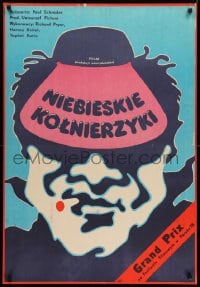 5y694 BLUE COLLAR Polish 27x39 1979 directed by Paul Schrader, great different art by Danka!