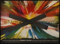 5y696 BREAKTHROUGH Polish 27x36 1987 Dmitri Svetozarov's Proryv, colorful Jakub Erol art!