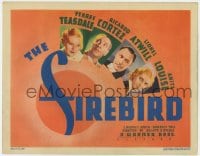 6b111 FIREBIRD TC 1934 Lionel Atwill, Ricardo Cortez, Louise, Teasdale, William Dieterle, rare!