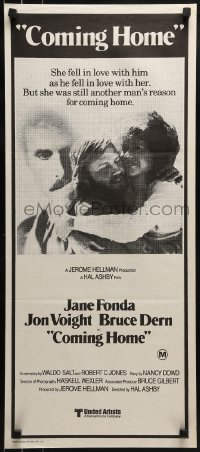 6k567 COMING HOME Aust daybill 1978 Jane Fonda, Jon Voight, Bruce Dern, Ashby, Vietnam veterans!