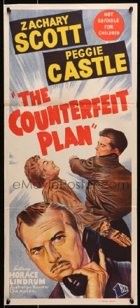 6k575 COUNTERFEIT PLAN Aust daybill 1957 the inside story of the world's biggest conterfeiting ring