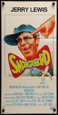 6k914 SMORGASBORD Aust daybill 1983 Jerry Lewis' Smorgasbord, Sammy Davis Jr.!