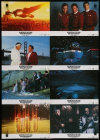 6k439 STAR TREK IV German LC poster 1987 cool images of Leonard Nimoy & William Shatner!