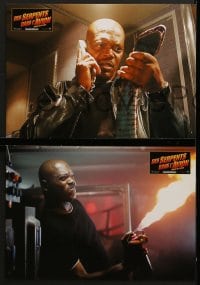 6k103 SNAKES ON A PLANE 8 French LCs 2006 Samuel L. Jackson, Julianna Margulies, campy thriller!