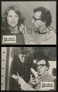 6k105 STARDUST MEMORIES 8 French LCs 1980 directed by Woody Allen, Charlotte Rampling, Harper!