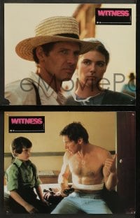 6k114 WITNESS 10 French LCs 1985 big city cop Harrison Ford in Amish country, Peter Weir!