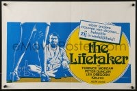 6p244 LIFETAKER Belgian 1975 Michael Papas, cool Chantrell artwork!