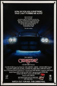 6r181 CHRISTINE advance 1sh 1983 written by Stephen King, directed by John Carpenter, killer car!