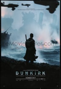 6r267 DUNKIRK teaser DS 1sh 2017 Christopher Nolan, Tom Hardy, Murphy, event that shaped our world!