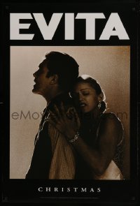 6r289 EVITA teaser DS 1sh 1996 Madonna as Eva Peron, Antonio Banderas, Alan Parker, Oliver Stone