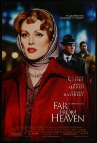 6r299 FAR FROM HEAVEN DS 1sh 2002 Julianne Moore, Dennis Quaid, Dennis Haysbert