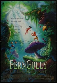 6r305 FERNGULLY int'l DS 1sh 1992 they live in a secret world touched by magic & surrounded by adventure!