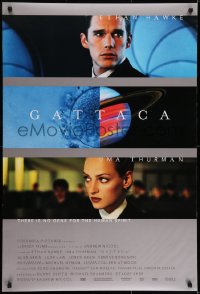 6r335 GATTACA DS 1sh 1997 Ethan Hawke, Uma Thurman, there is no gene for the human spirit!