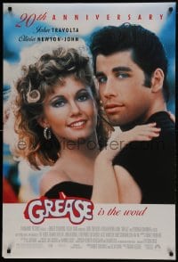 6r365 GREASE DS 1sh R1998 John Travolta & Olivia Newton-John in a most classic musical!