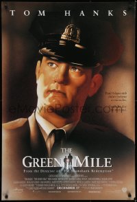 6r369 GREEN MILE int'l advance DS 1sh 1999 Tom Hanks, Michael Clarke Duncan, Stephen King fantasy!