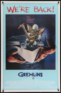 6r370 GREMLINS 1sh R1985 cute, clever, mischievous, dangerous, Joe Dante Christmas horror comedy!