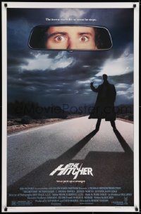 6r407 HITCHER 1sh 1986 C. Thomas Howell, Jennifer Jason Leigh! Rutger Hauer with thumb in air