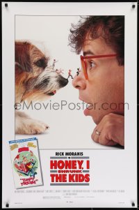 6r414 HONEY I SHRUNK THE KIDS DS 1sh 1989 Walt Disney, wacky Rick Moranis + Tummy Trouble!