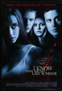 6r428 I KNOW WHAT YOU DID LAST SUMMER DS 1sh 1997 Jennifer Love Hewitt, Sarah Michelle Gellar