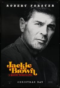 6r457 JACKIE BROWN teaser 1sh 1997 Quentin Tarantino, cool image of Robert Forster!