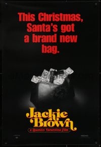 6r461 JACKIE BROWN teaser 1sh 1997 Quentin Tarantino, Santa's got a brand new bag!