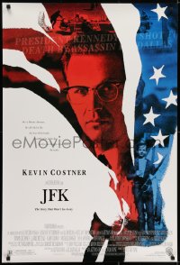 6r465 JFK 1sh 1991 directed by Oliver Stone, Kevin Costner as Jim Garrison!