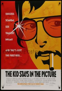 6r482 KID STAYS IN THE PICTURE DS 1sh 2002 producer Robert Evans monologue autobiography!