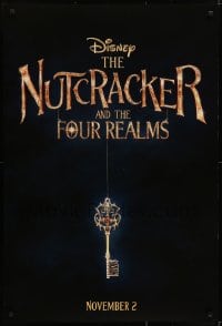 6r648 NUTCRACKER & THE FOUR REALMS teaser DS 1sh 2018 Disney, Knightley, key dangling from string!