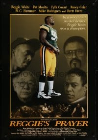 6r732 REGGIE'S PRAYER 1sh 1996 football player Reggie White in the title role as Reggie Knox!