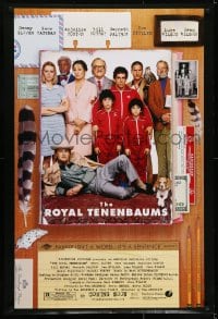 6r765 ROYAL TENENBAUMS advance DS 1sh 2001 Gwyneth Paltrow, Ben Stiller, Gene Hackman, Wes Anderson