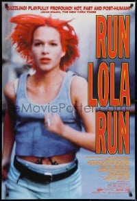 6r768 RUN LOLA RUN DS 1sh 1999 sexy Franka Potente runs, Tom Tykwer, Lola Rennt!