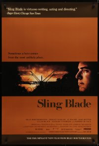 6r815 SLING BLADE 1sh 1996 image of star & director Billy Bob Thornton as Carl!