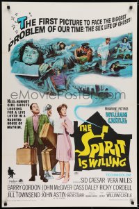 6r846 SPIRIT IS WILLING 1sh 1967 sex life of kiss-hungry girl ghosts looking for a live lover!