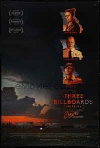 6r908 THREE BILLBOARDS OUTSIDE EBBING, MISSOURI advance DS 1sh 2017 McDormand, Harrelson, Rockwell!