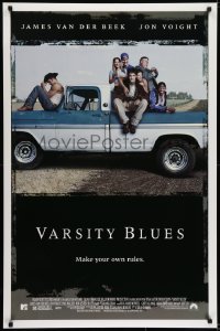 6r957 VARSITY BLUES DS 1sh 1998 James Van Der Beek, MTV high school football movie!