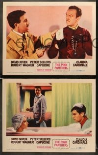 6w602 PINK PANTHER 7 LCs 1964 Peter Sellers, David Niven, Capucine, Wagner, Blake Edwards!