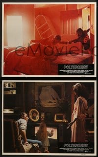 6w385 POLTERGEIST 8 LCs 1982 Tobe Hooper, Spielberg, Jobeth Williams, Craig T. Nelson!