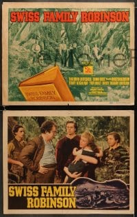 6w472 SWISS FAMILY ROBINSON 8 LCs 1940 Thomas Mitchell, Edna Best, Freddie Bartholomew, Tim Holt