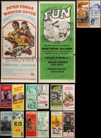 6x276 LOT OF 16 FOLDED AUSTRALIAN DAYBILLS 1970s-1980s great images from a variety of movies!