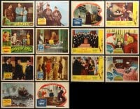 6x201 LOT OF 14 RE-RELEASE LOBBY CARDS R1940s-1950s scenes from a variety of different movies!