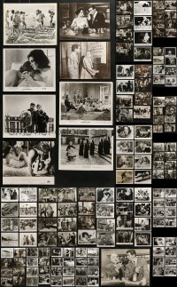 6x343 LOT OF 145 8X10 STILLS 1950s-1970s great scenes from a variety of different movies!