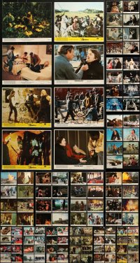 6x422 LOT OF 154 MINI LOBBY CARDS 1970s-1980s great scenes from a variety of different movies!