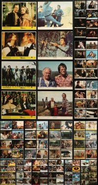 6x423 LOT OF 152 MINI LOBBY CARDS 1970s-1980s great scenes from a variety of different movies!