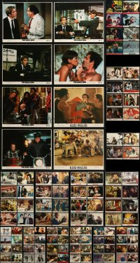 6x428 LOT OF 132 MINI LOBBY CARDS 1970s-1980s great scenes from a variety of different movies!