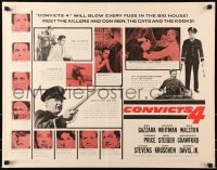 6z569 CONVICTS 4 1/2sh 1962 images of Sammy Davis Jr, Vincent Price, Ben Gazzara, Stuart Whitman!